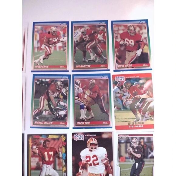 San Francisco 49ers Card Lot of 17 - Picture 1 of 11